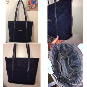 Vera Bradley Navy Blue Tote Purse